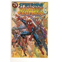 SPIDER-MAN MAXIMUM CLONAGE # 1 ( 1995 ) Acetate cover