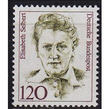 GERMANY BUND [1987] MiNr 1338 ( **/mnh ) Berühmte Frauen