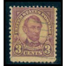 Used 635 3c Abraham Lincoln Average M09907