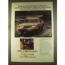1976 Oldsmobile Toronado Brougham Ad - For Mark Pierce