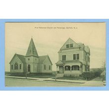 New Jersey Garfield First Reformed Church And Parsonage Photo Type View Of~754