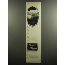 1952 Royal Hawaiian Hotel Ad - Princely luxury on the beach at Waikiki