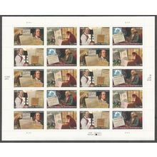 Ben Franklin Sheet of Twenty 39 Cent Postage Stamps Scott 4021-24