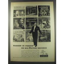1956 RCA Victor Records Advertisement - Leonard Warren