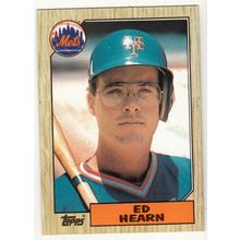 1987 Topps Ed Hearn rookie baseball card #433 - RC