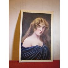 MAY by A. Langfier unused antique postcard Gems of Art series =
