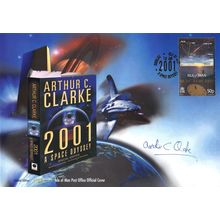 Arthur C Clarke 2001 A Space Odyssey Hand Signed Large FDC
