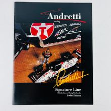 Andretti Racing Signature Line 1996 Official Merchandise Catalogue