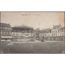 La Grand' Place, Merville, c.1910 - Drieux CPA