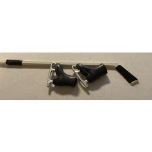 Dollhouse Miniature Hockey Stick and Skates