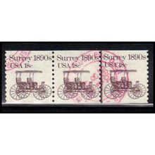 Used 1907 18c Surrey Barely Clears PNC 16/3 PA2461