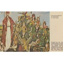 The Good Shepherd Highland Arts Exhibition Seil Island Argyll Painting Postcard