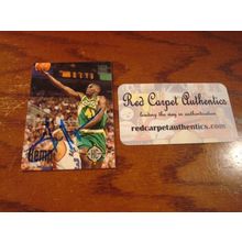 1993 Stadium Club, Autograph Card, w/COA, SHAWN KEMP, Sonics