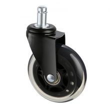 Office Chair Wheels, Set of 5, 3 inch Caster Wheels Replacement for Hardwood...