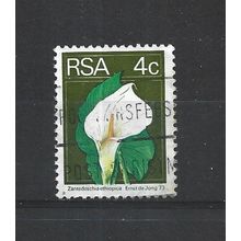 SouthAfrica.SG351 4c Arum Lily.Paper Unchecked.Fine Used.Sep25p