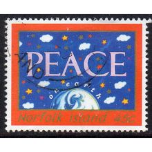 Norfolk Island 1998 Christmas - Peace on Earth 45c Used