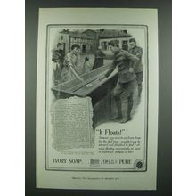 1919 Ivory Soap Ad - It Floats!