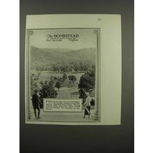 1920 The Homestead Resort Ad