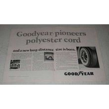 1967 2-page Goodyear Custom Power Cushion Tire Ad