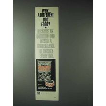 1973 Purina High Protein Dog Meal Ad - Why Different?