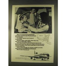 1976 Delta Airlines Ad - Flight Attendants