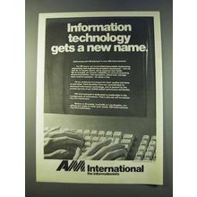 1979 AM International Ad - Technology Gets a New Name