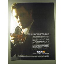 1989 SAA South African Airways Ad - The man who perfected flying