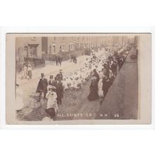 All Saints Parade Newton Heath Postcard RP Manchester Lancashire