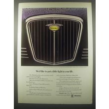 1974 Wolseley Cars Ad - We'd like to put a little light in your life