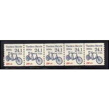 2266 24.1c Tandem Bicycle Very Fine MNH Dry Gum PNC 1/5 X1370