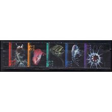 Used 3439-3443 33c Deep Sea Creatures Fine L03165