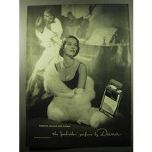 1950 Dana Tabu Perfume Ad - Copiously charged with intrigue