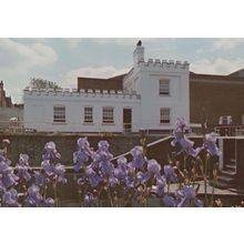 Hampstead Road Lockhouse Camden Regents Canal Postcard