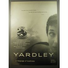 1954 Yardley Flair Perfume Ad - The light of love, the purity of grace