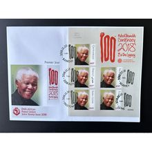 Emission commune siamoise 2018 FDC African Postal Union Nelson Mandela Djibouti