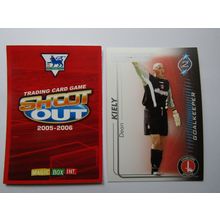 Dean Kiely - Charlton A - Shoot Out 2005 2006 Magic Box Football Card (EF1)