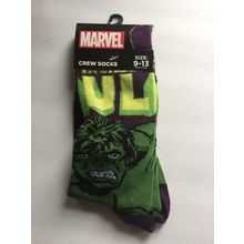 NEW Marvel Hulk Unisex Crew Socks Size 9-13