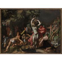 Moses_Striking_the_Rock_MET_DP145411 Poster Canvas Movie Film Print A0 A1 A2 A3