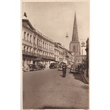 ED 150 HEREFORD - BROAD STREET . PRINTED POSTCARD