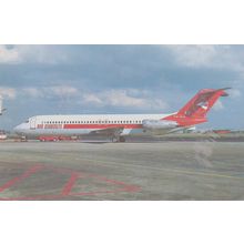 Air Djibouti Douglas DC9 32 Civil Aircraft Postcard (QA296)