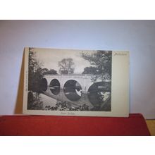 TOWN BRIDGE, MELKSHAM, WILTSHIRE unused antique postcard Wrench Series =