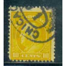 Used 416 10c Benjamin Franklin Average A09129