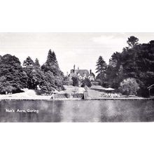 Goring Vintage Oxfordshire Real Photo Postcard Nuns Acre