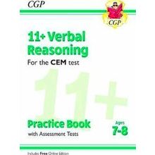 11 CEM Verbal Reasoning Practice Book & Assessment Tests - Ages 7-8 (with Online