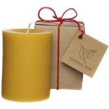 Pure Beeswax Candle[ 4"x6" ]