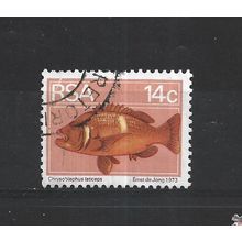 SouthAfrica.SG357 14c Roman Seabream.Fine Used.Sep25e
