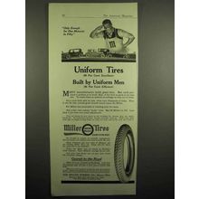 1918 Miller Tires Ad - Uniform Tires