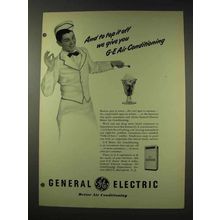 1948 General Electric Air Conditioning Ad - Top it Off