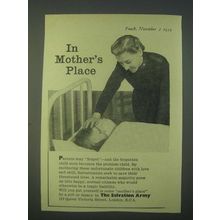 1959 The Salvation Army Ad - In mother's place