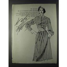 1980 Lord & Taylor Gloria Sachs Fashion Ad